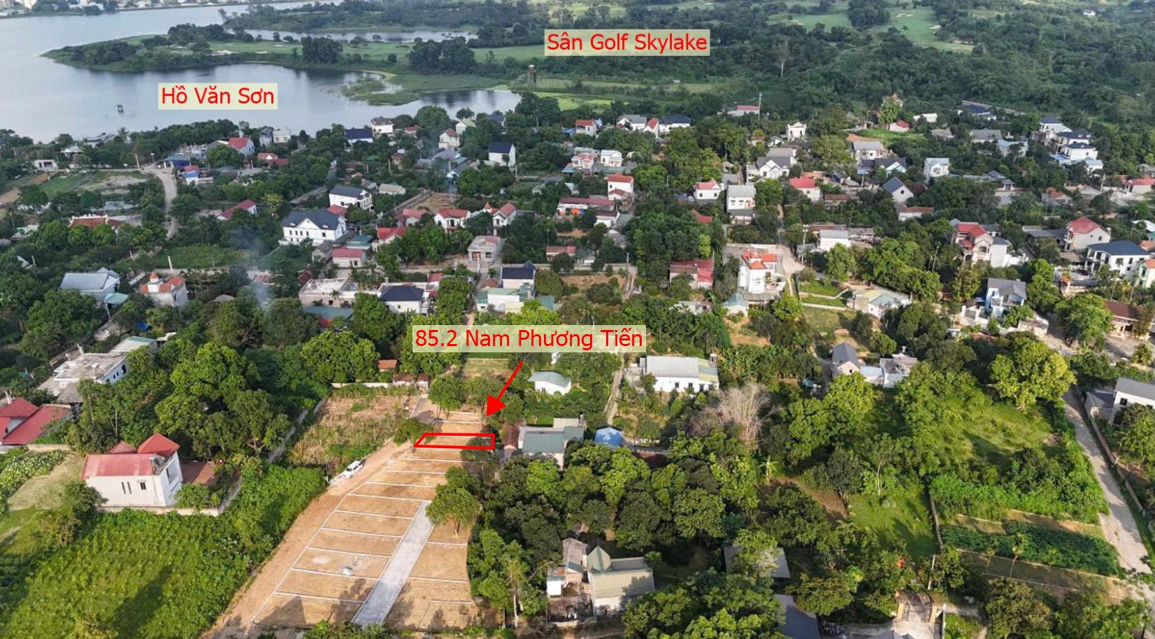 Hình ảnh Bán Đất Phân Lô Thôn Đông Nam Ô Tô Đỗ Tận Đất Ngay Sát Hồ Văn Sơn Khu Nghỉ Dưỡng Skylake