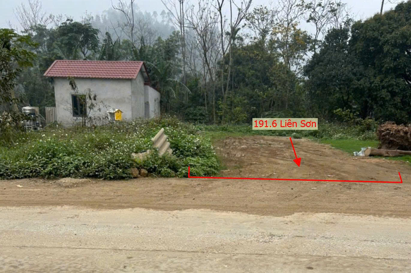 Hình ảnh Bán Đất Liên Sơn Lương Sơn 191.6m Bám Trục Kinh Doanh Liên Xã Cách QL21A Chỉ 2km