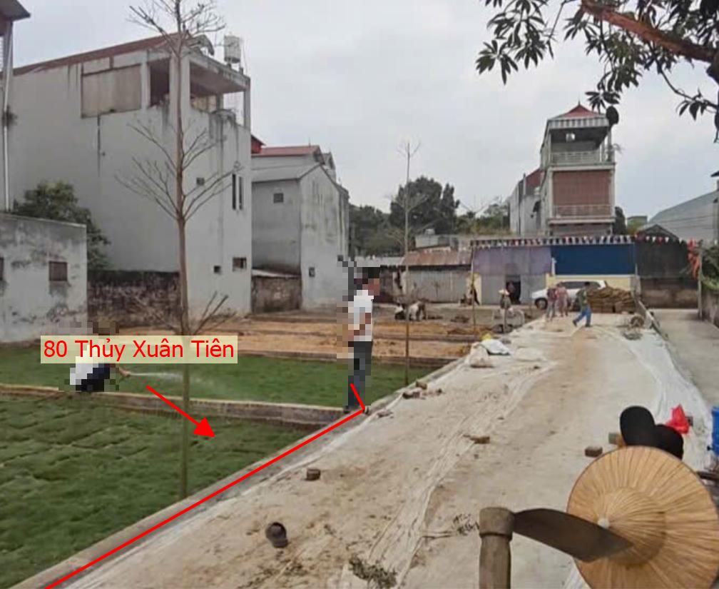 Hình ảnh Bán Đất Phân Lô Thủy Xuân Tiên Ô Tô Vào Tận Đất Gần Trục Kinh Doanh Ngay Sát QL21A