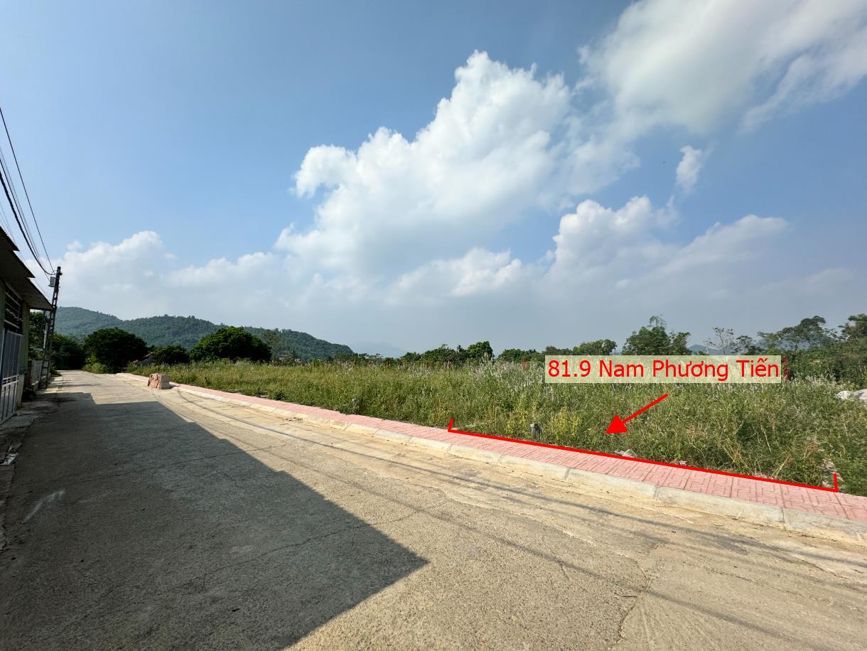 Hình ảnh Bất Động Sản Xuân Mai Bán Đất Phân Lô Khu Vực Nam Phương Tiến Đường Thông Ô Tô Ngay Sát Khu Du Lịch Nhảy Dù Núi Bé