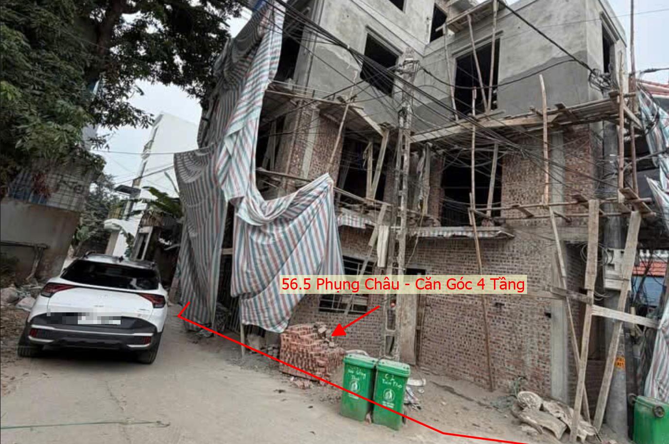 Hình ảnh Bất Động Sản Chương Mỹ Bán Nhà Thương Mại Khu Vực Phụng Châu Căn Góc 4 Tầng Ô Tô Đỗ Tận Cửa Sát Trục Kinh Doanh