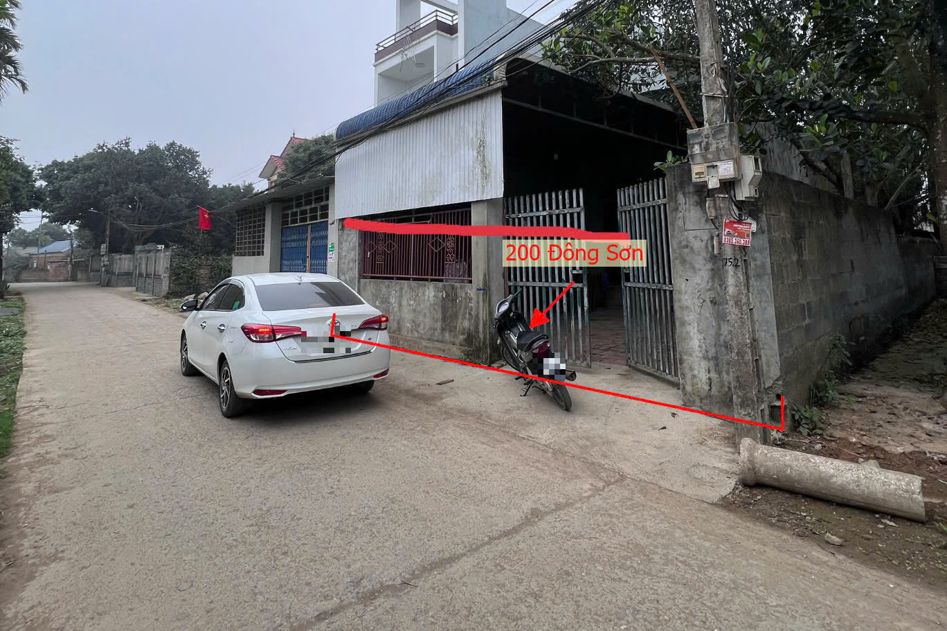 Hình ảnh Bán Đất Full Thổ Cư Tặng Nhà Cấp 4 200m Ngay Trung Tâm Xã Đông Sơn Gần QL6A Đang Mở Rộng 