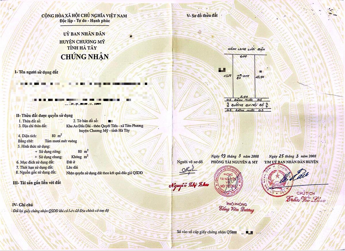 Hình ảnh Bán Đất Đấu Giá Tiên Phương Đường Thông Ô Tô Gần QL6A Đang Triển Khai Mở Rộng