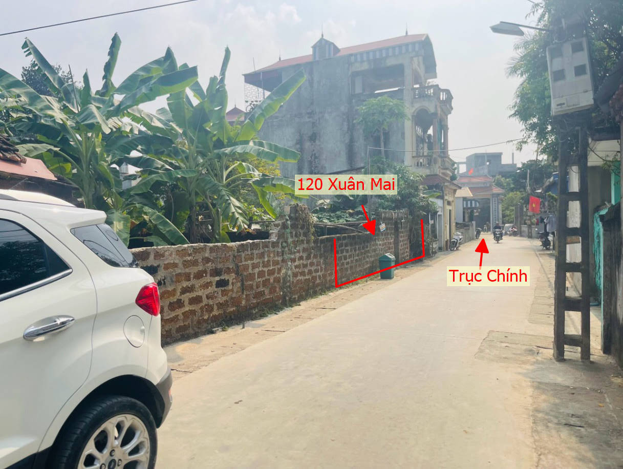 Hình ảnh Bán Đất Thị Trấn Xuân Mai Đường Ô Tô Tránh Sát Trục Chính Kinh Doanh 