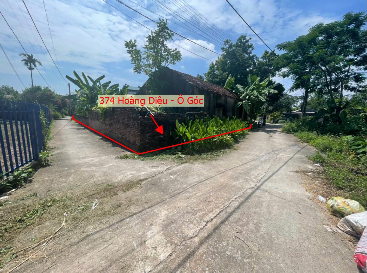 Hình ảnh Bán Đất Hoàng Diệu Lô Góc 2 Mặt Tiền Đường Ô Tô Tránh Gần Trục Kinh Doanh 