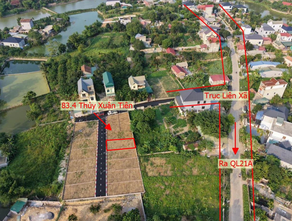 Hình ảnh Bất Động Sản Xuân Mai Bán Đất Phân Lô Thủy Xuân Tiên Ô Tô Vào Tận Đất Sát Trục Chính Kinh Doanh Liên Xã 