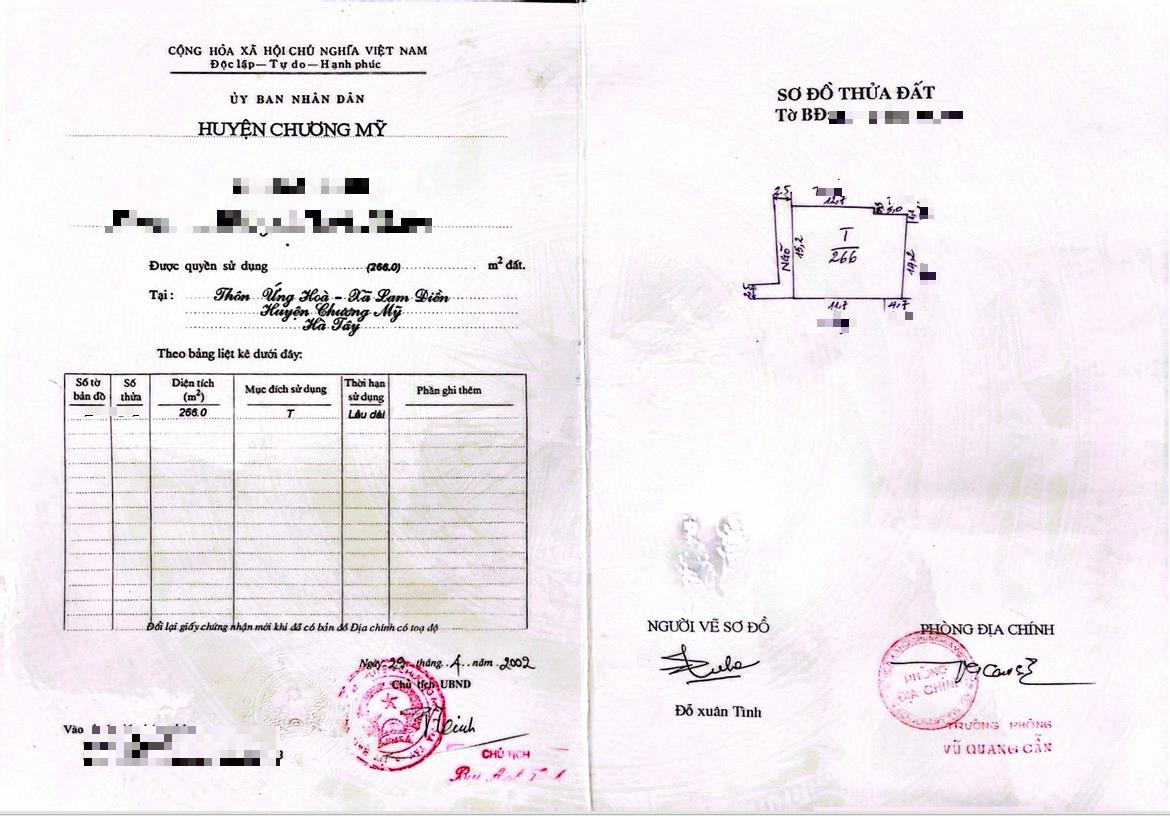 Hình ảnh Bán Đất Full Thổ Cư 266m Tại Lam Điền Sát Trục Chính Kinh Doanh Liên Xã Giá Chỉ Vài Tỷ