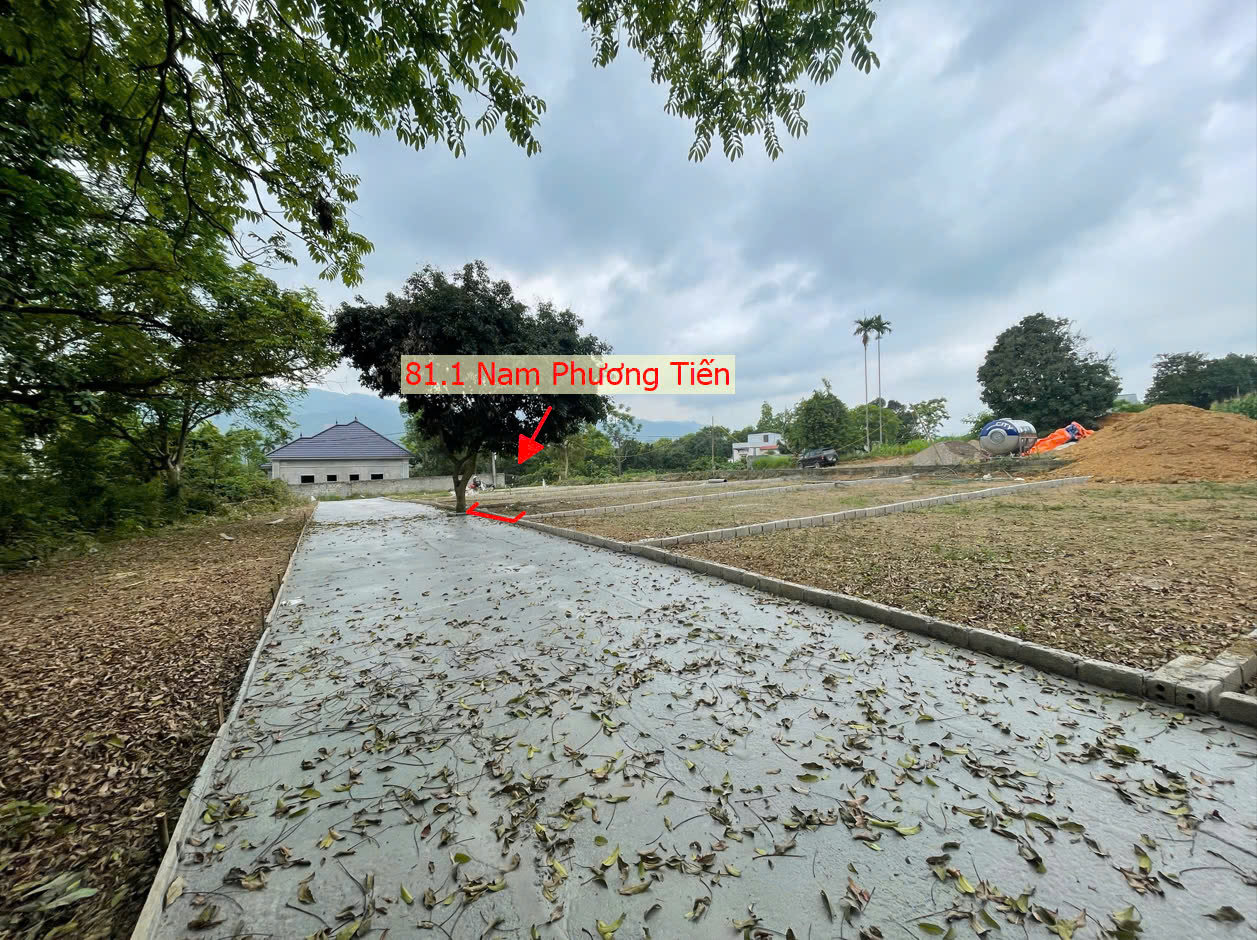 Hình ảnh Bán Đất Phân Lô Nam Phương Tiến Ô Tô Đỗ Tận Đất  Sát Trục Kinh Doanh Gần Hồ Văn Sơn , Khu Nghỉ Dưỡng Skylake