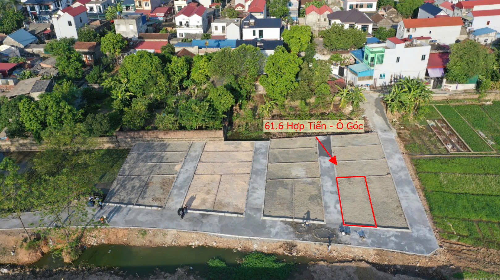 Hình ảnh Bán Thửa Đất 61.6m Tại Hợp Tiến Lô Góc 2 Mặt Tiền Ô Tô Vào Tận Đất Gần Trục Kinh Doanh Liên Xã 