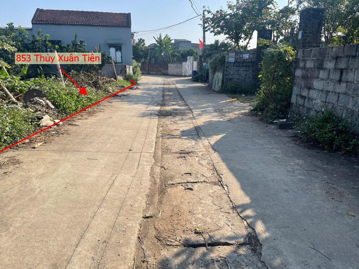Hình ảnh Bán Thửa Đất 853m Tại Thủy Xuân Tiên Ô Tô Đỗ Tận Đất Sát Trục Chính Kinh Doanh Liên Xã