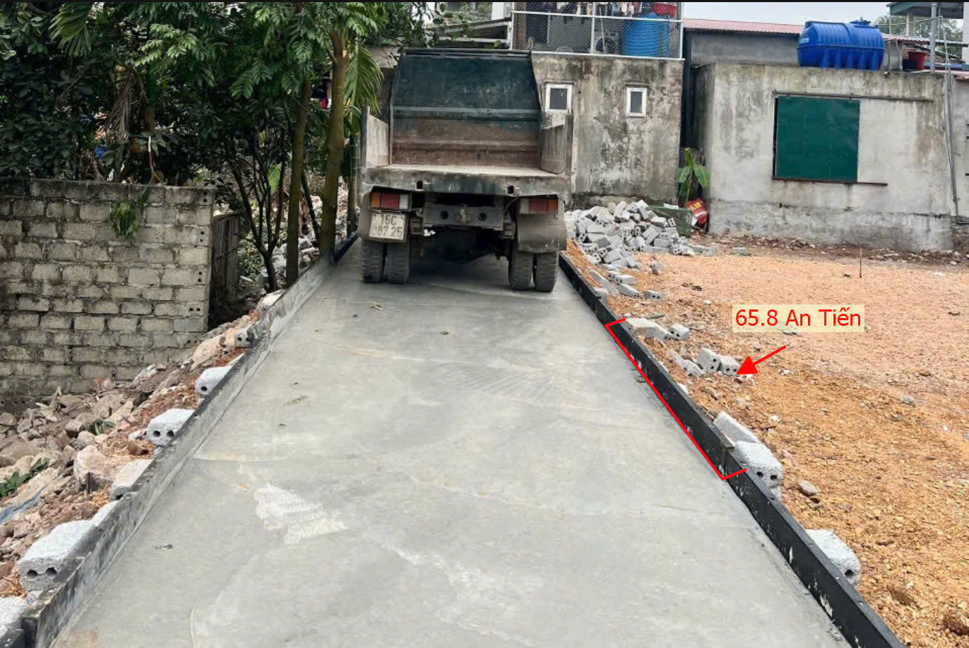 Hình ảnh Đất Phân Lô An Tiến Ô Tô Vào Tận Đất Sát Mặt Đường Kinh Doanh Ngay Trung Tâm Xã An Tiến 