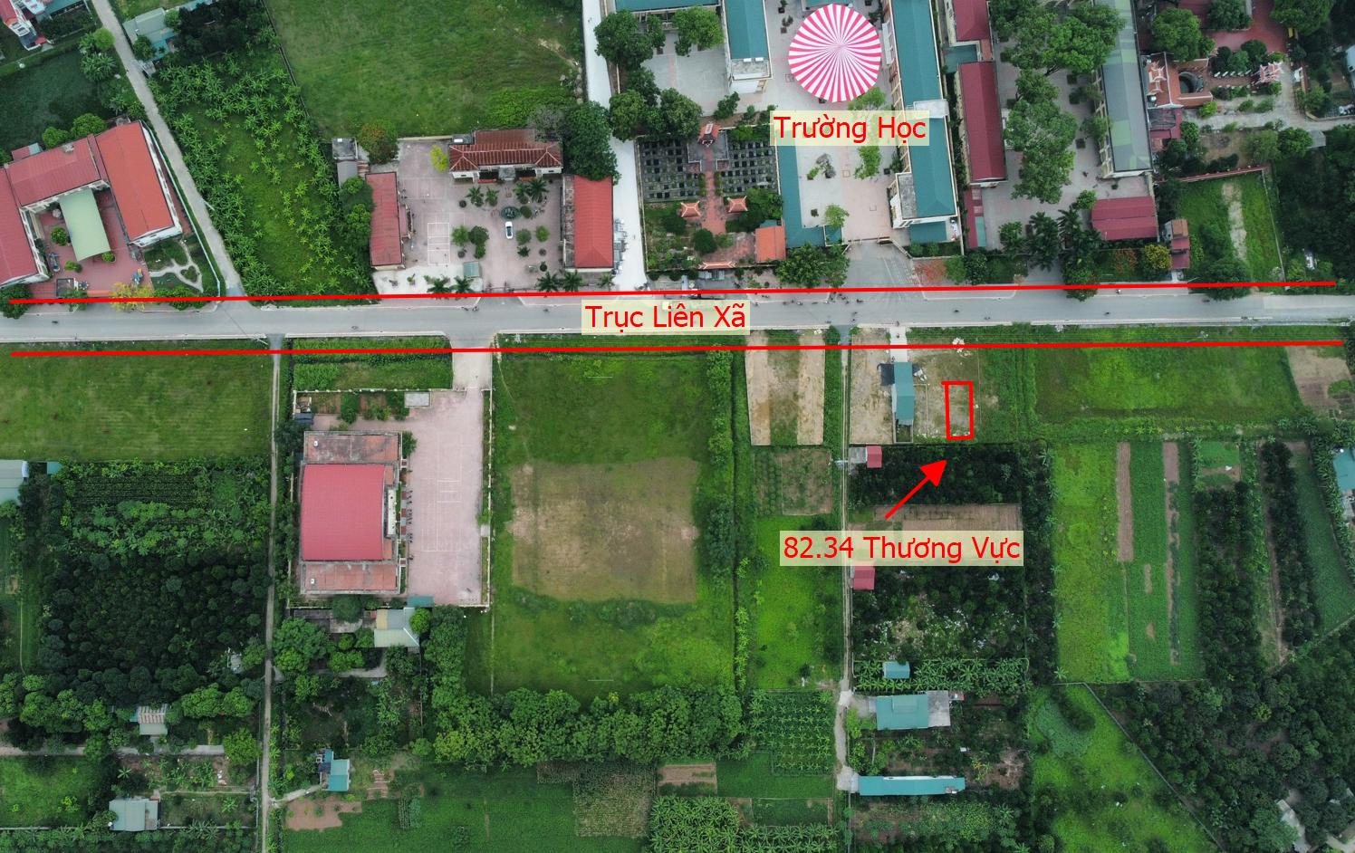 Hình ảnh Bất Động Sản Hòa Phú Bán Đất Đấu Khu Vực Thượng Vực Mặt Đường Kinh Doanh Liên Xã Đối Diện Trường Học Các Cấp