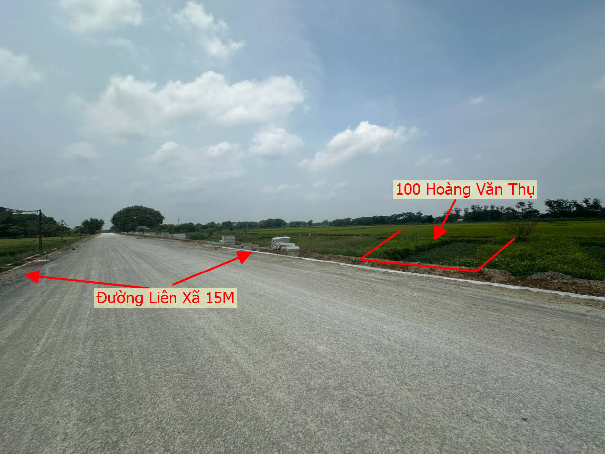 Hình ảnh Bán Đất Hoàng Văn Thụ Mặt Đường Kinh Doanh Liên Xã Sát QL21A Giá Nhỉn Tỷ