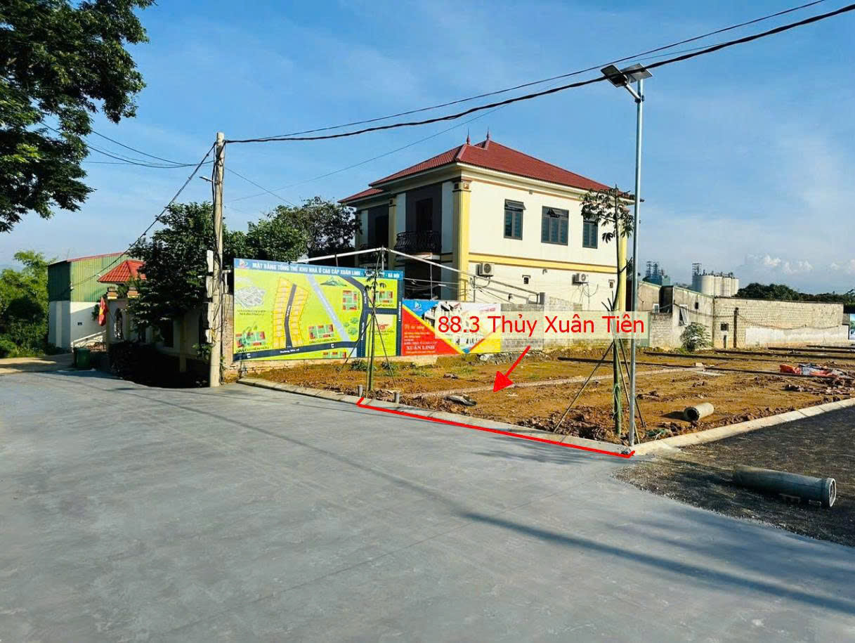 Hình ảnh Đất Phân Lô Xã Thủy Xuân Tiên Ô Tô Đỗ Tận Đất Sát Trục Kinh Doanh Liên Xã Ngay Gần QL21A 