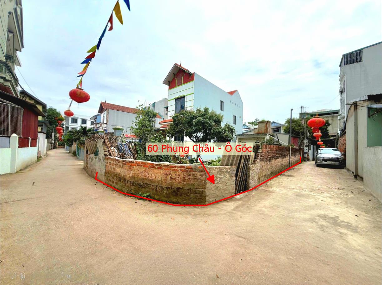 Hình ảnh Bán Lô Góc 2 Mặt Tiền Đường Thông Ô Tô Ngay Trung Tâm Xã Phụng Châu Sát Trục Liên Huyện