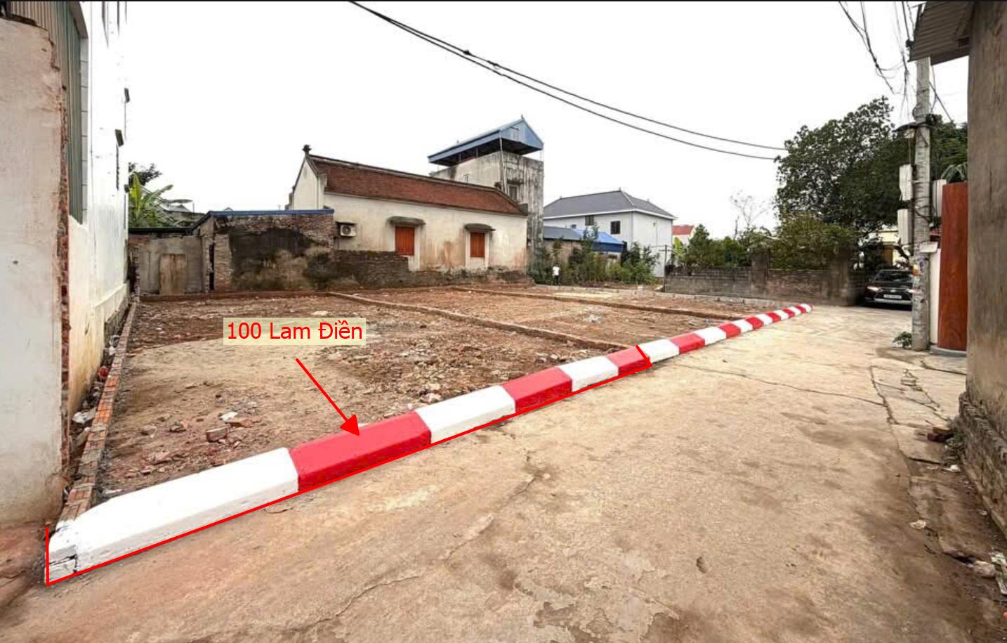 Hình ảnh Bán Đất Full Thổ Cư 100m Tại Lam Điền Ô Tô Đỗ Tận Đất Sát Trục Chính Kinh Doanh Liên Xã