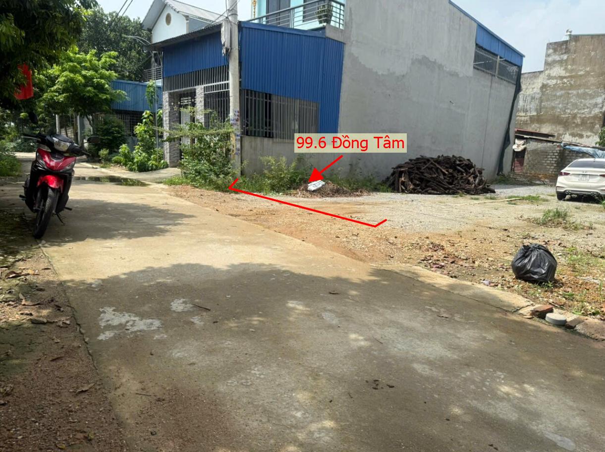 Hình ảnh Bán Thửa Đất 99.6m Tại Đồng Tâm Ô Tô Đỗ Tận Đất Gần Mặt Đường Kinh Doanh TL429
