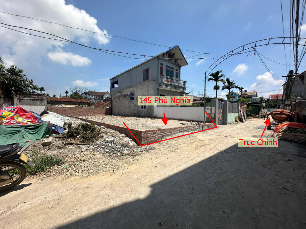 Hình ảnh Bán Đất 2 Mặt Tiền Ô Tô Vào Tận Đất Ngay Gần Trung Tâm Xã Phú Nghĩa 