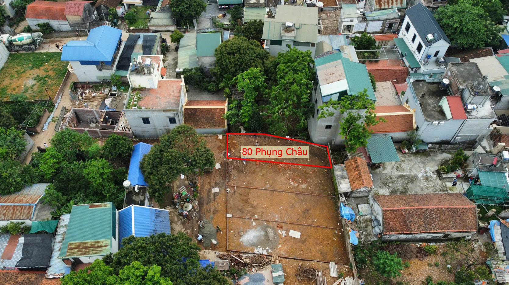 Hình ảnh Bán Thửa Đất 80m Tại Phụng Châu Chương Mỹ Sát Trục Kinh Doanh - Đất Phân Lô Phụng Châu