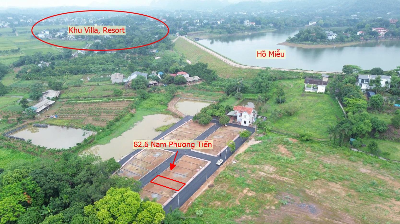 Hình ảnh Bất Động Sản Xuân Mai Bán Đất Phân Lô Khu Vực Nam Phương Tiến Sát Hồ Miễu Thoáng Mát Cạnh Khu Nghỉ Dưỡng La Saveur Hòa Bình