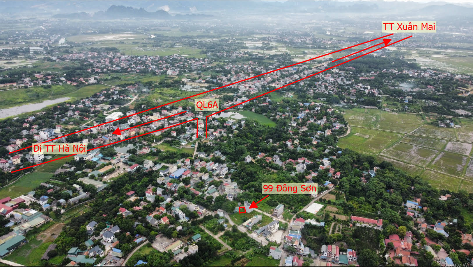 Hình ảnh Bán Đất Đấu Giá Đông Sơn Ngay Cạnh Trục Chính Liên Huyện Ô Tô Vào Tận Đất