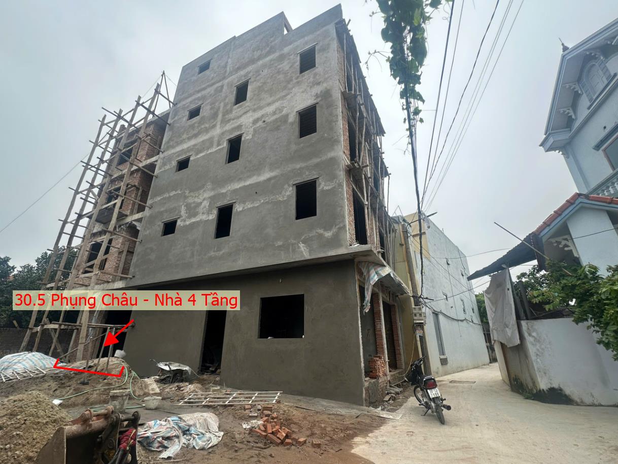 Hình ảnh Bán Nhà Thương Mại 30.5m Tại Phụng Châu Chương Mỹ Sát Trục Chính Kinh Doanh Liên Huyện 