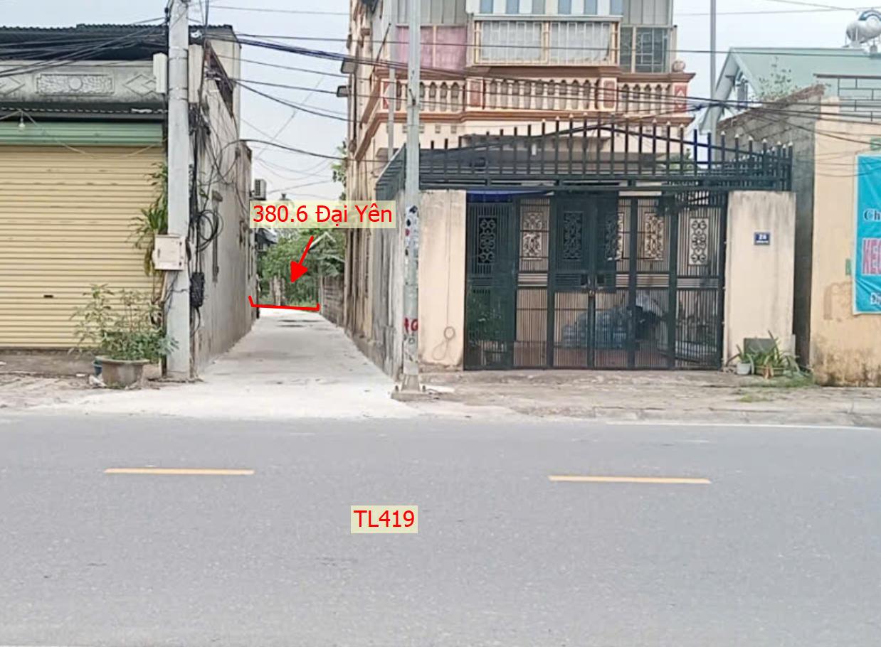Hình ảnh Bán Thửa Đất 380.6m Tại Đại Yên Ô Tô Đỗ Tận Đất Ngay Sát Mặt Đường Kinh Doanh TL419