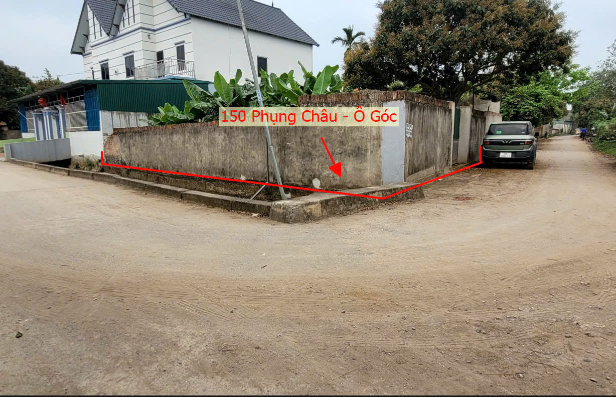 Hình ảnh Bán Lô Góc 2 Mặt Thoáng 150m Tại Phụng Châu Đường Ô Tô Tránh Sát Trục Chính Kinh Doanh 