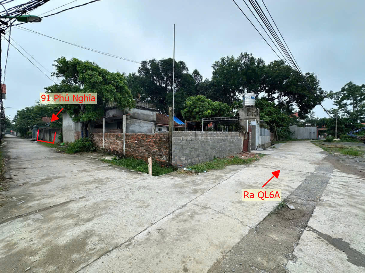 Hình ảnh Bán Đất Full Thổ Cư Ô Tô Đỗ Tận Đất Sát Trục Kinh Doanh Gần QL6A Đang Mở Rộng Tại Phú Nghĩa