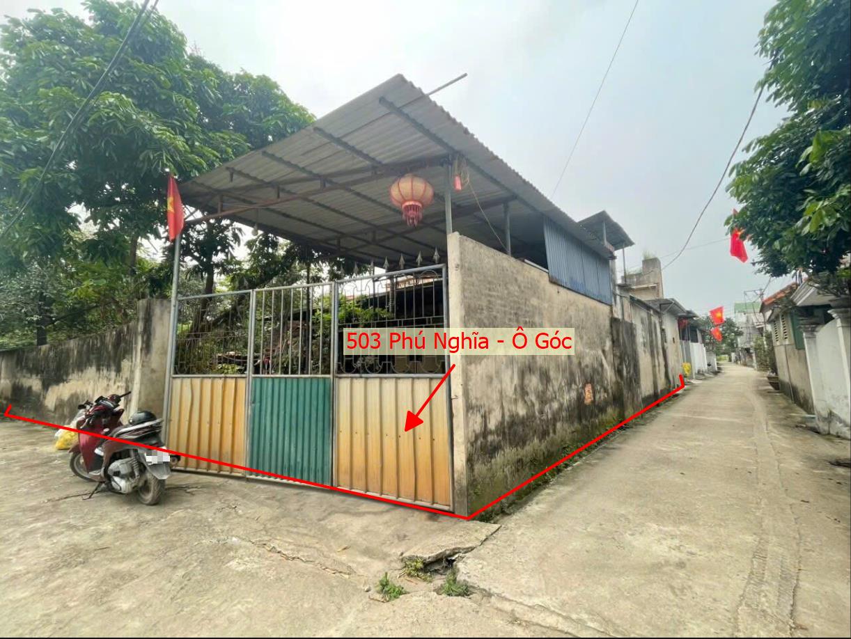 Hình ảnh Bất Động Sản Phú Nghĩa Bán Đất Khu Vực Xã Phú Nghĩa Lô Góc 2 Mặt Thoáng Ô Tô Đỗ Tận Đất Sát Trục Kinh Doanh