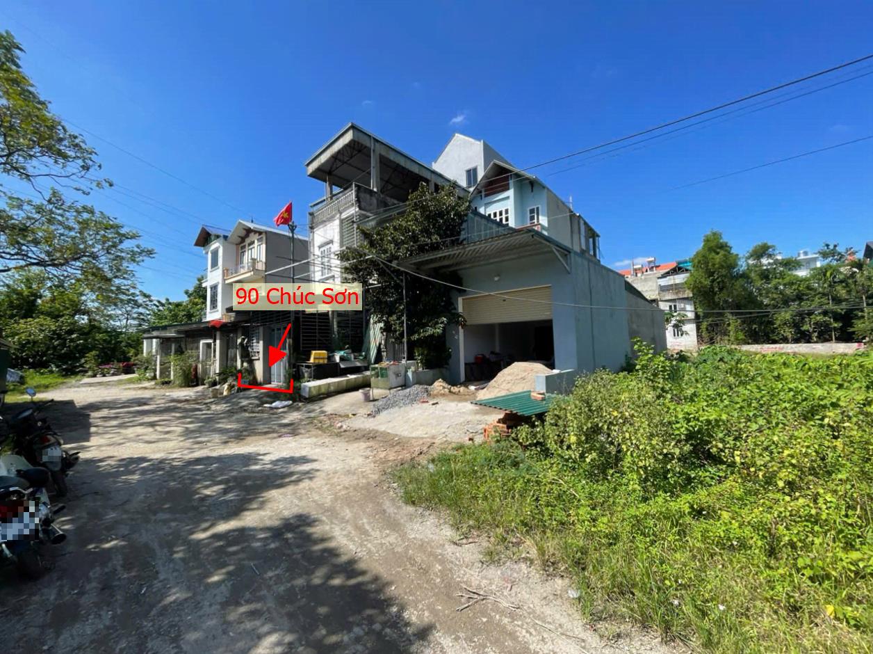 Hình ảnh Bán Thửa Đất Full Thổ Cư 90m Tại Chúc Sơn Ô Tô Vào Tận Đất Gần Chợ Chúc, TL419