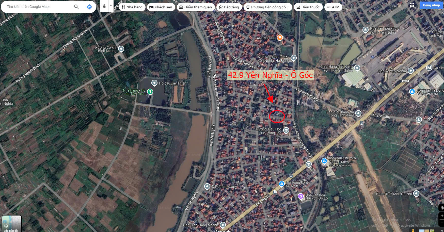 Hình ảnh Bán Lô Góc 2 Mặt Tiền Sát Trục Kinh Doanh Gần QL6A Ngay Trung Tâm Phường Yên Nghĩa Hà Đông 