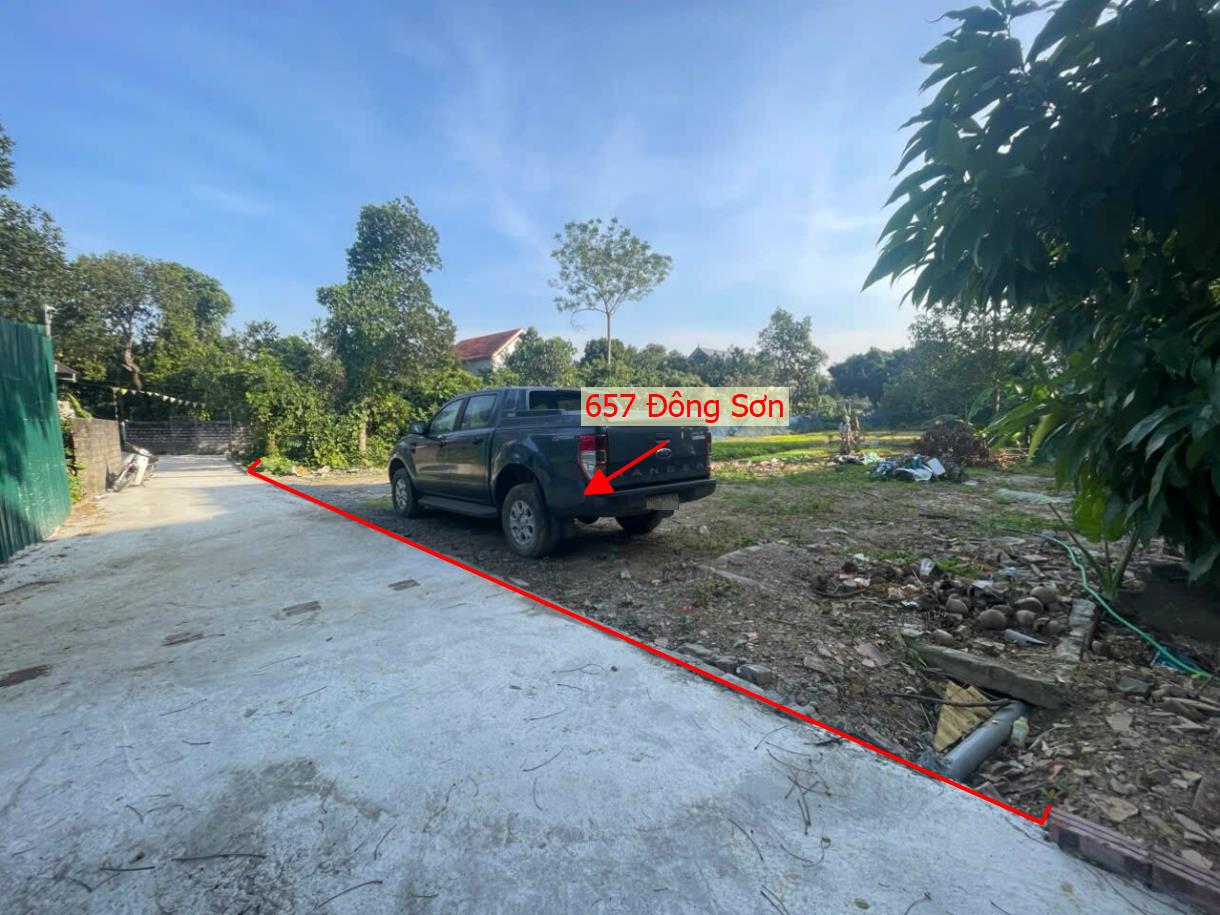 Hình ảnh Bán Thửa Đất 657m Tại Đông Sơn Ô Tô Đỗ Tận Đất Sát Trục Chính Kinh Doanh Gần QL6A Đang Mở Rộng