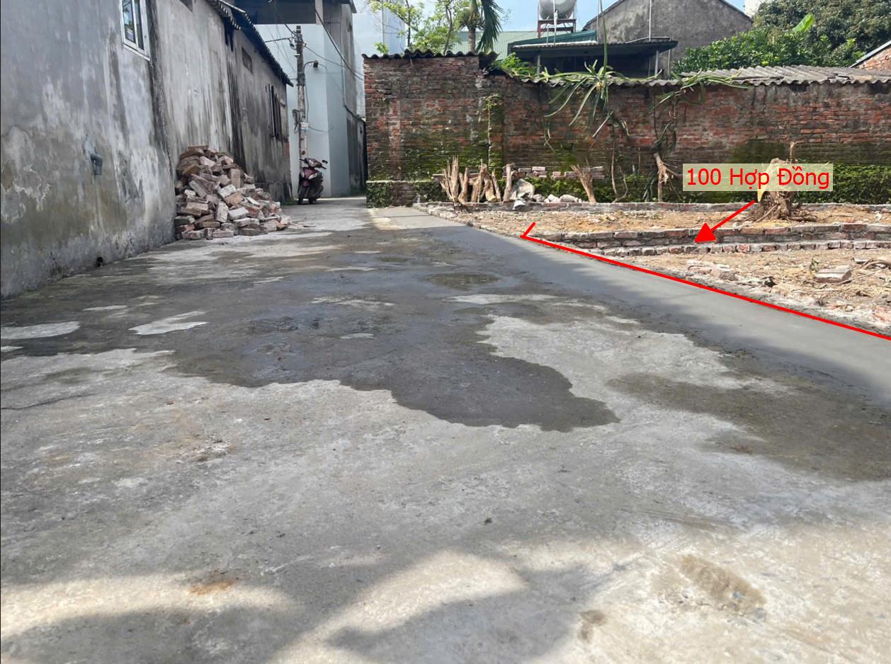 Hình ảnh Bán Đất Full Thổ Cư 100m Tại Hợp Đồng Ô Tô Đỗ Tận Đất Sát Mặt Đường Kinh Doanh TL419