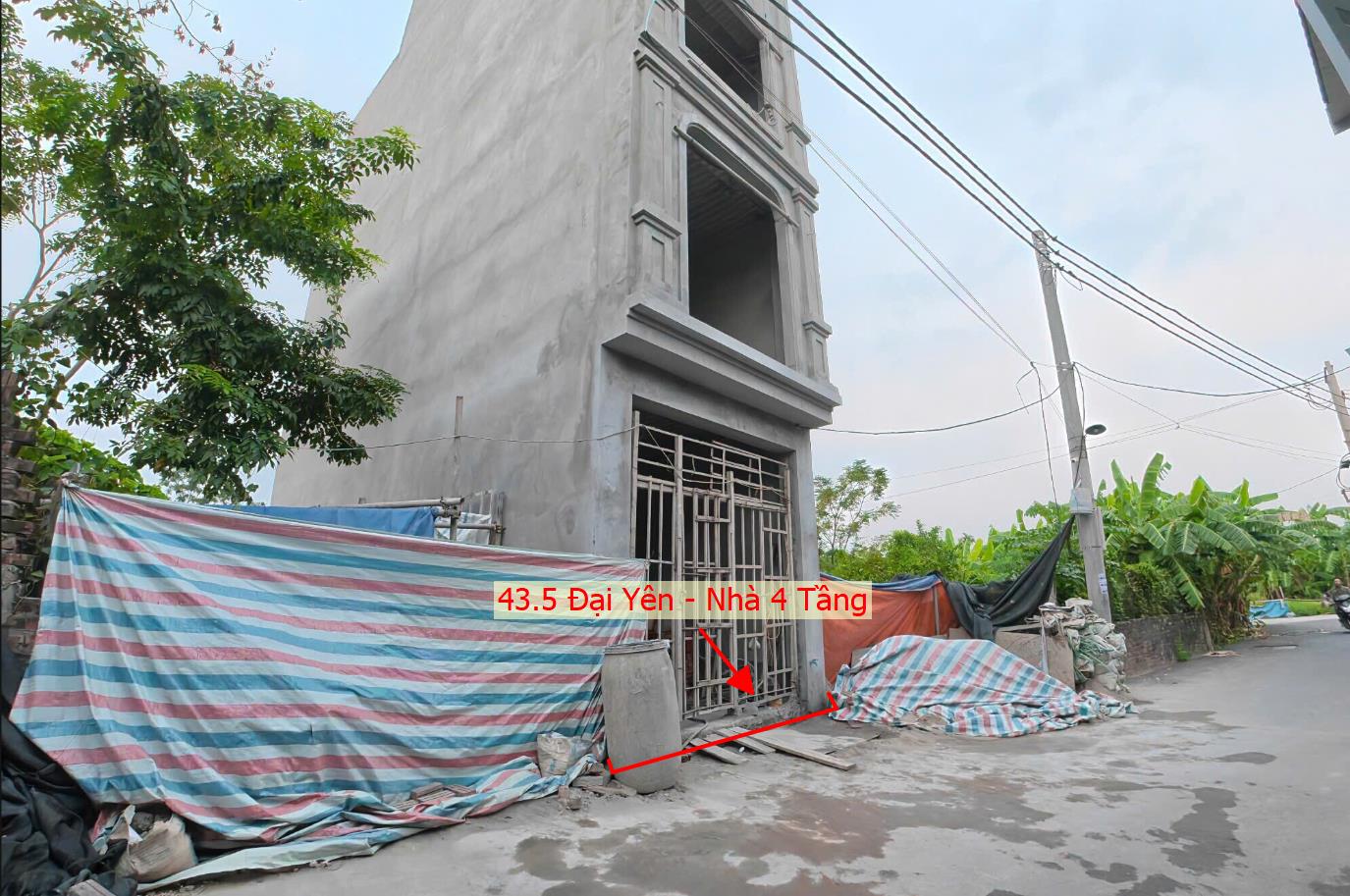 Hình ảnh Bất Động Sản Chương Mỹ Bán Nhà Khu Vực Đại Yên Ô Tô Đỗ Tận Cửa Sát Mặt Đường Kinh Doanh TL419