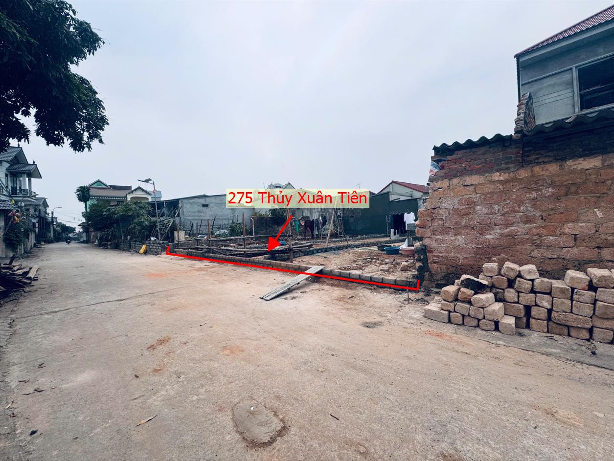 Hình ảnh Bất Động Sản Xuân Mai Bán Đất Khu Vực Thủy Xuân Tiên Đường Thông Ô Tô Gần Trục Chính Kinh Doanh Liên Xã