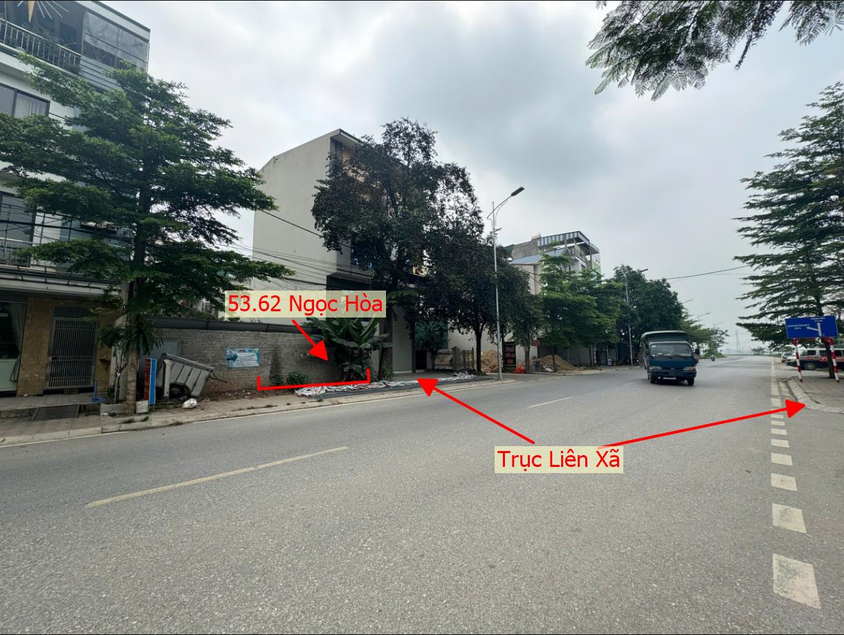 Hình ảnh Bán Thửa Đất Đấu Giá Khu Đìa Thông Ngọc Hòa Mặt Đường Doanh Máng 7 Đối Diện Trường Mầm Non