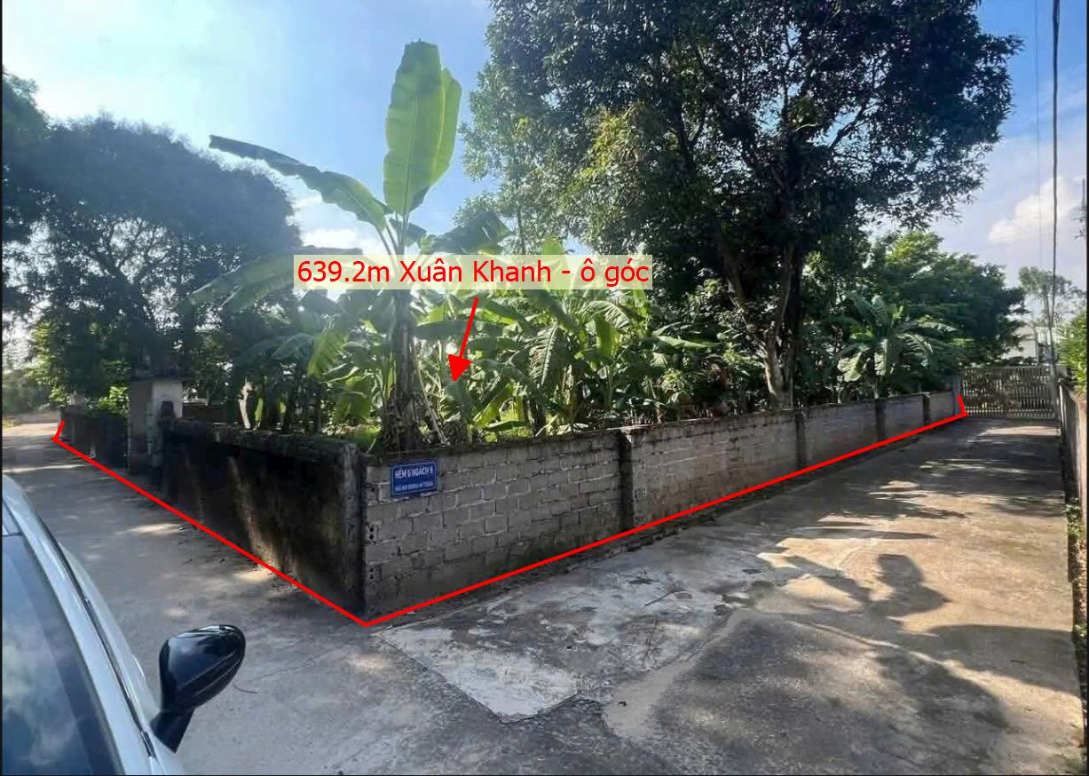 Hình ảnh Bán Lô Đất 639.2m Tại Xuân Khánh Sơn Tây Bám Đường Bê Tông Ô Tô Vào Tận Đất Dân Cư Đông Đúc Gần Chợ Ủy Ban Giá Đầu Tư