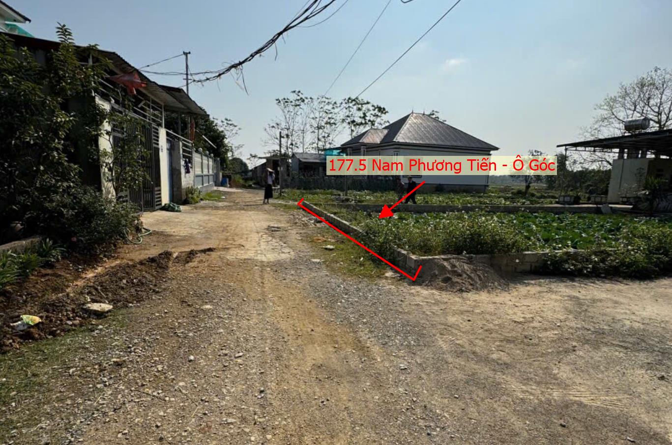 Hình ảnh Bất Động Sản Xuân Mai Mở Bán Lô Đất 177.5m Tại Nam Phương Tiến Cũ - Lô Góc 2 Mặt Thoáng Đường Thông Ô Tô Giá Chỉ Hơn 2 Tỷ