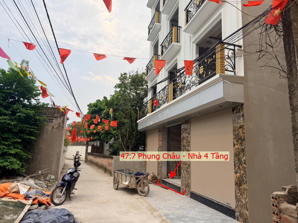 Hình ảnh Bán Nhà Thương Mại Phụng Châu Ô Tô Đỗ Tận Cửa Sát Trục Chính Kinh Doanh Liên Xã