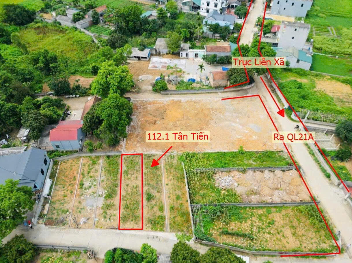 Hình ảnh Bán Đất Tân Tiến Ô Tô Đỗ Tận Đất Sát Trục Kinh Doanh Gần Trung Tâm Hành Chính Xã | Đất Phân Lô Tân Tiến