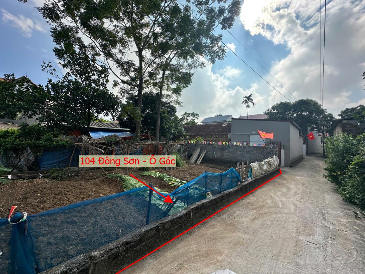 Hình ảnh Bán Lô Góc 3 Mặt Thoáng 104m Tại Đông Sơn Ô Tô Đỗ Tận Đất Sát Trục Chính Kinh Doanh Giá Chỉ Hơn 2 Tỷ