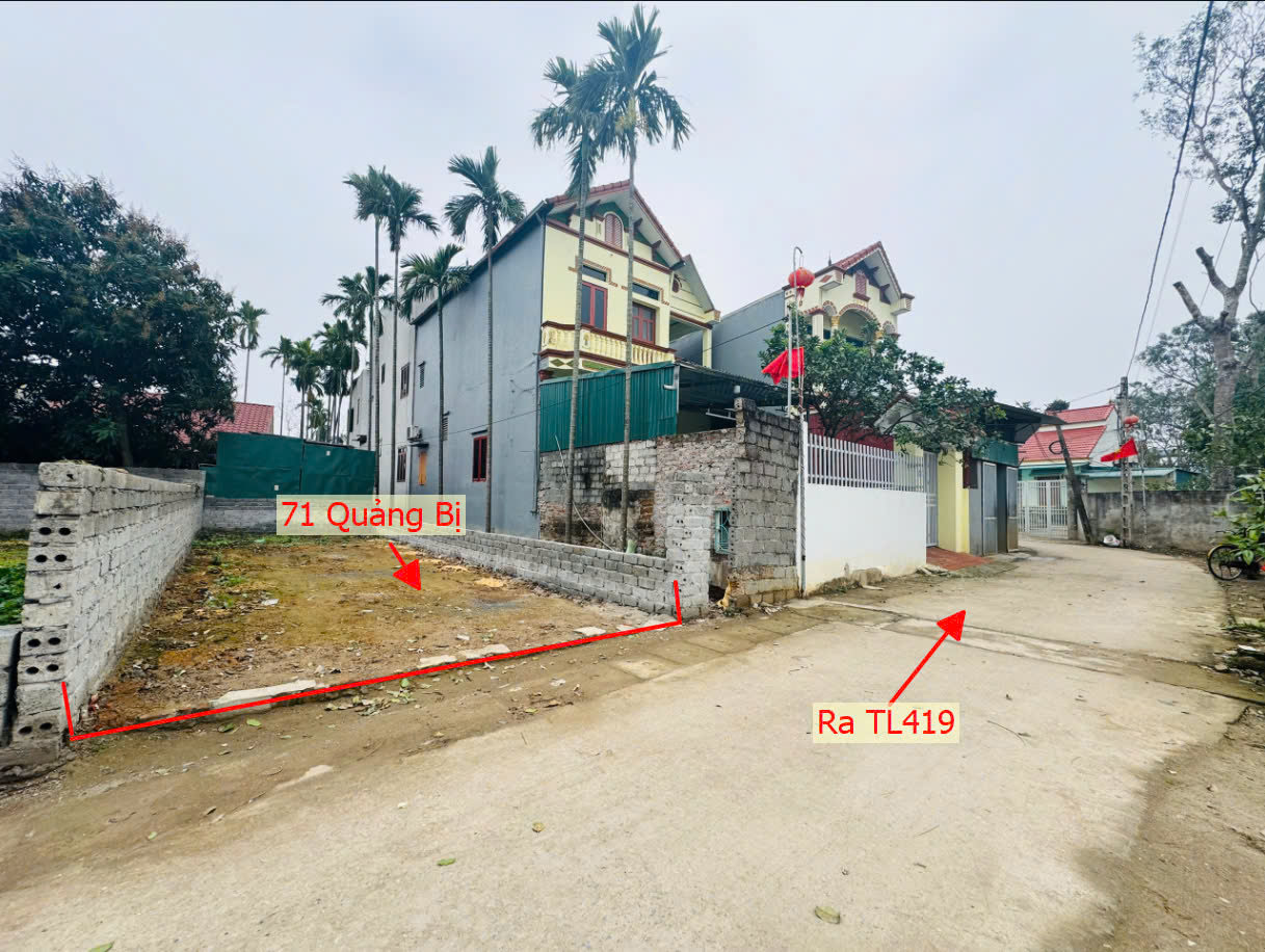 Hình ảnh Bán Đất Full Thổ Cư Ô Tô Vào Tận Đất Ngay Gần TL419 Tại Xã Quảng Bị Chương Mỹ Giá Nhỉnh Tỷ 