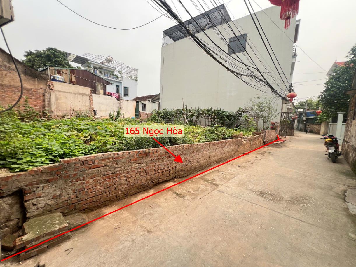 Hình ảnh Bán Thửa Đất 165.8m Tại Ngọc Hòa Ô Tô Đỗ Tận Đất Sát Trục Kinh Doanh Giáp Thị Trấn Chúc Sơn 