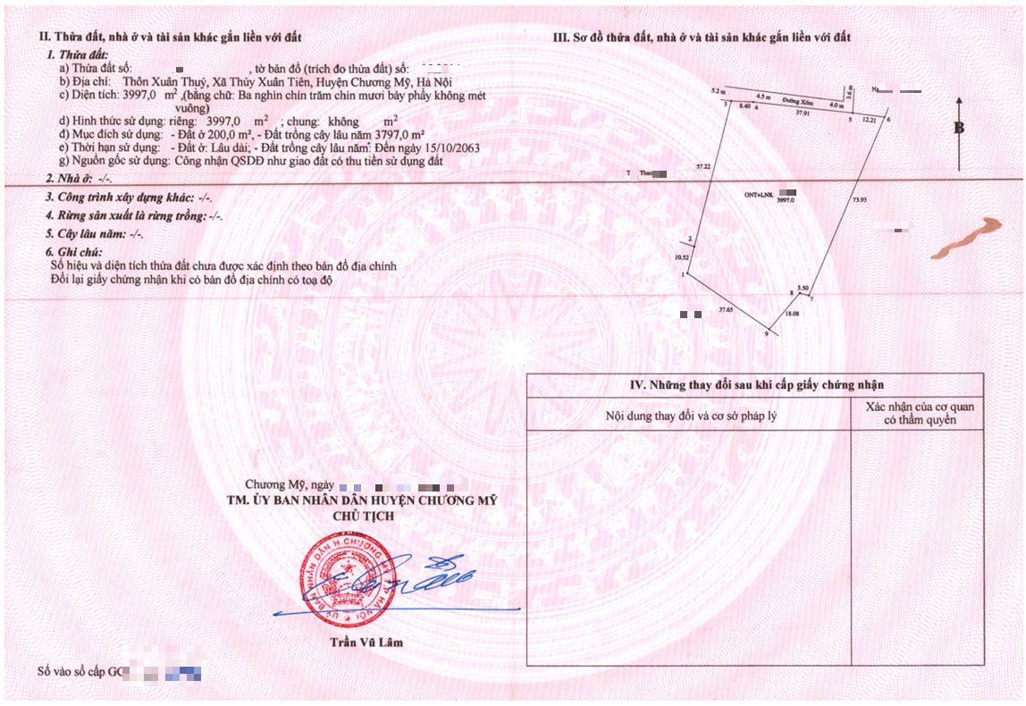 Hình ảnh Bất Động Sản Xuân Mai Bán Đất Khu Vực Thủy Xuân Tiên Ô Tô Đỗ Tận Đất Sát Trục Chính Kinh Doanh Ngay Gần QL21A 