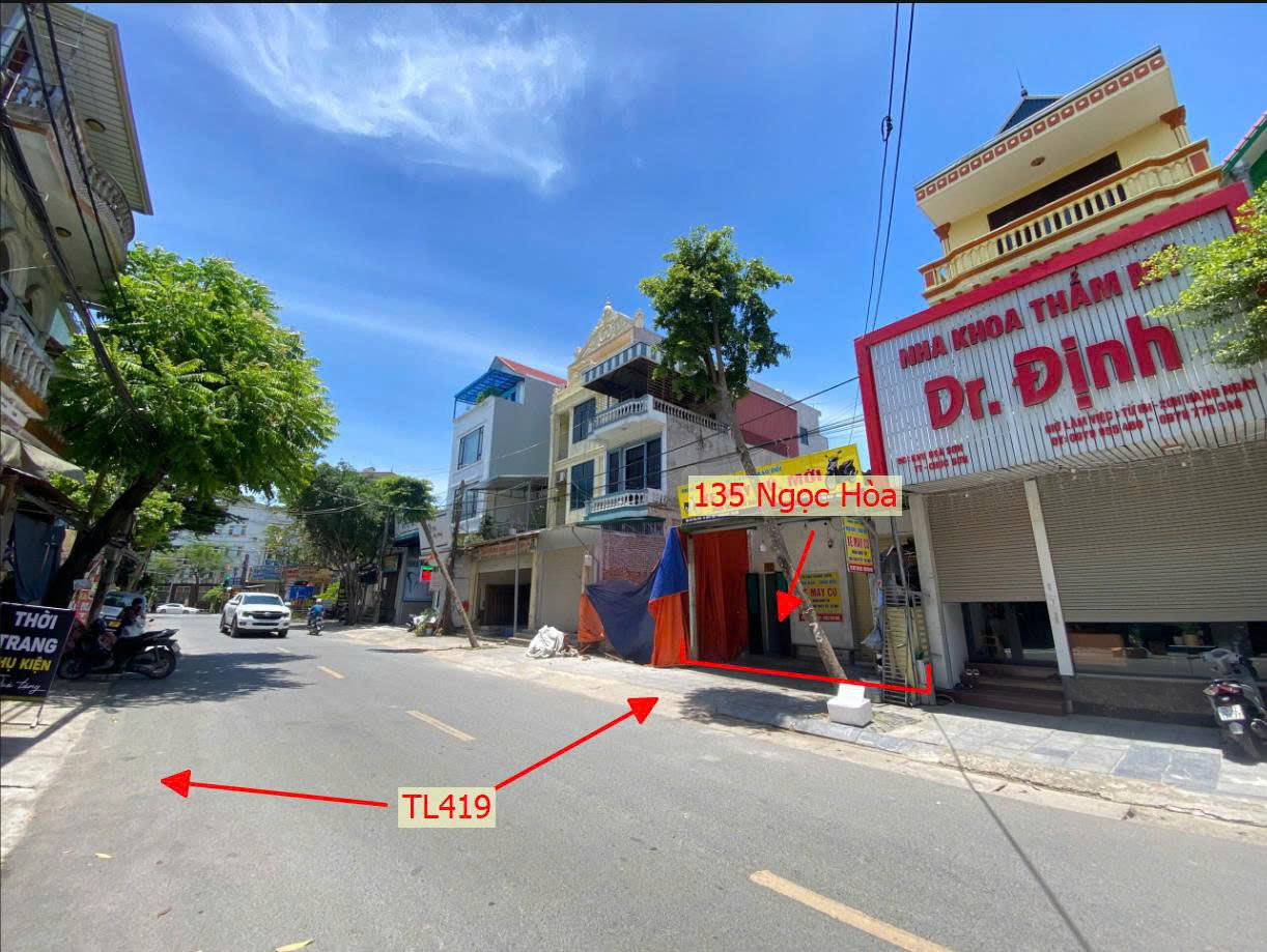 Hình ảnh Bán Đất Full Thổ Cư Sẵn Nhà Cấp 4 Tại Ngọc Hòa Chương Mỹ Mặt Đường Kinh Doanh TL419  Giáp Thị Trấn Chúc Sơn 