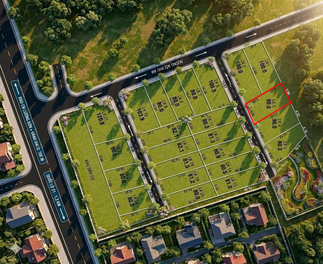 Hình ảnh Bất Động Sản Xuân Mai Bán Đất Phân Lô Khu Vực Thủy Xuân Tiên Ô Tô Đỗ Tận Đất Sát Trục Liên Xã Ngay Gần QL21A 