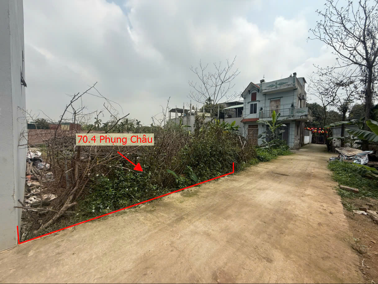 Hình ảnh Bán Đất Full Thổ Cư 2 Mặt Thoáng 70,4m Tại Phụng Châu Ô Tô Đỗ Tận Đất Giá Chỉ Hơn 2 Tỷ 