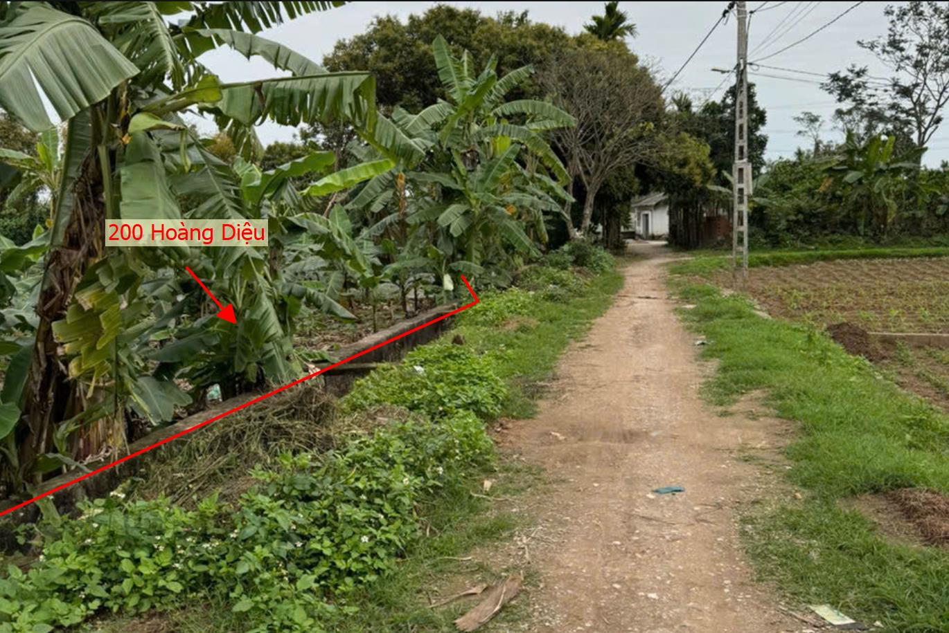 Hình ảnh Bán Đất Full Thổ Cư 200m Tại Hoàng Diệu Ngay Trung Tâm Hành Chính Xã Gần Trục Liên Huyện 