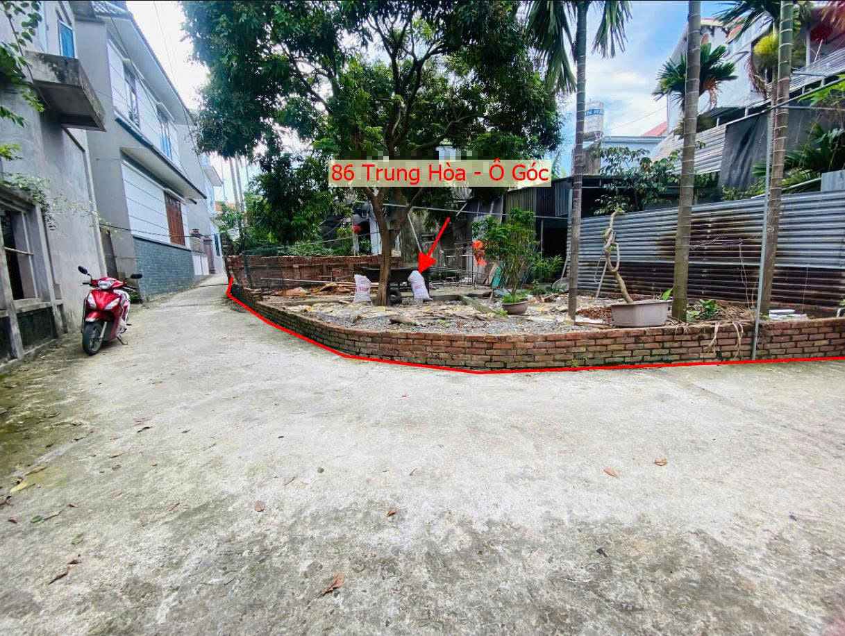 Hình ảnh Bán Lô Góc 2 Mặt Thoáng 86m Ngay Trung Tâm Xã Trung Hòa Sát Trục Liên Xã Gần QL6A Đang Mở Rộng 
